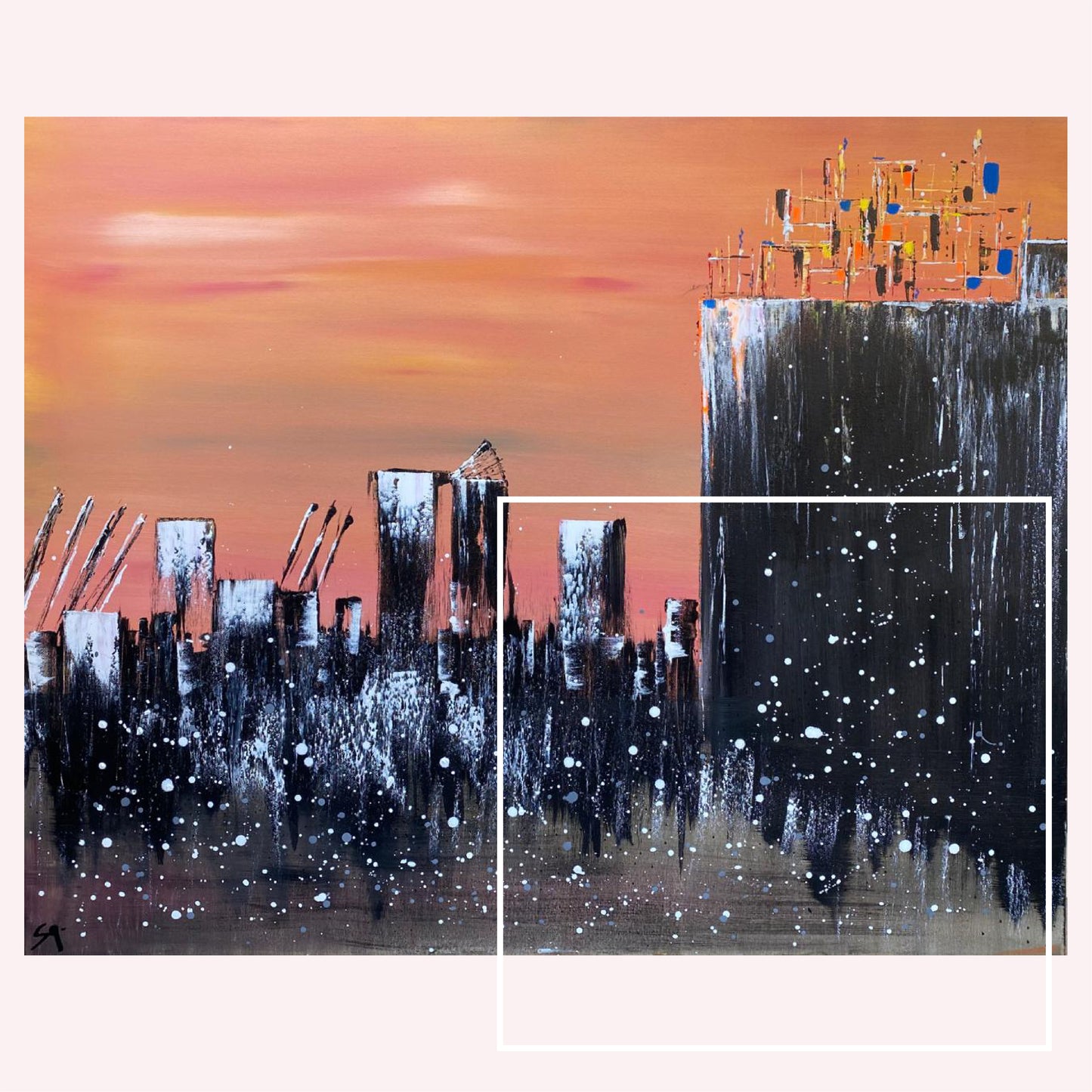“Spine” - Acrylic Painting