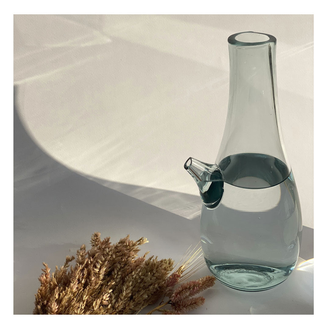 Mini Modern Ibrik - Gift Favors Recycled Blown Glass