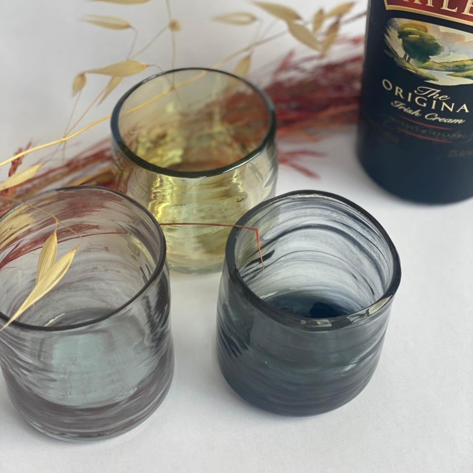 Introducing Coco Cups, our delightful mini liquorish Irish Cream cups, handcrafted with care from recycled glass. Elevate your sipping experience with these charming cups that blend the rich allure of Irish Cream with eco-conscious design.