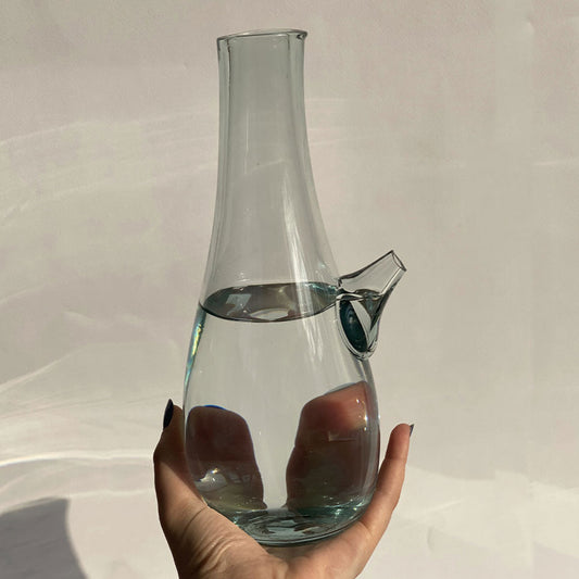 Mini Modern Ibrik - Gift Favors Recycled Blown Glass