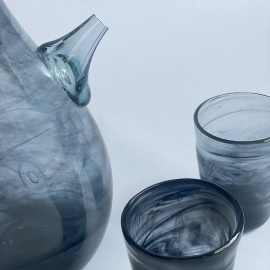 Introducing our modernized Ibrik – a fusion of Lebanese tradition and contemporary design. This versatile piece pays homage to the rich cultural heritage of Lebanon while seamlessly integrating into the modern lifestyle. Crafted with precision, it serves as a unique vase or liquid jug, adding an eclectic touch to your space.
